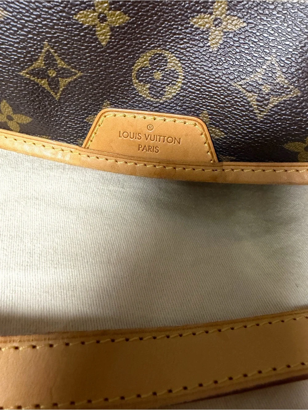 Louis Vuitton Menilmontant MM Monogram Canvas Crossbody Bag |